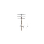 Juego de 2 Antenas Bi-direccionales de 3 elementos para TV, 3 dB, Canal 7