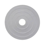 Placa Adaptadora Decorativa / Fabricada en Plástico Blanco / para Montar Sensores de Calor Serie 302 en una caja eléctrica de 4” x 4”