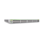 Gigabit webSmart switch, 48 Puertos Totales, 24c/PoE+ 10/100/1000T, 4 Puertos SFP