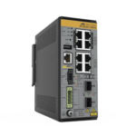 8x 10/100/1000T, 2x 1G/10G SFP+, Industrial Ethernet, Layer 2+ Switch, PoE++ (TAA)