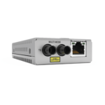 Convertidor de medios Fast Ethernet a fibra óptica, conector ST, monomodo (SMF), versión TAA (Trade Agreement Act)