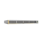 Switch L3 Stackable, 48x 10/100/1000-T PoE+, 4x SFP+, Fuente redundante integradas 740 Watts (TAA compliant version)