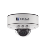 Domo IP Lente Fijo 2.8mm | Full HD | Montaje Empotrado | Exterior | 850 nm LEDs | 15M IR NightView  | H.265 | IK10 | 120 dB WDR | I/O Audio Y Alarma | Soporta MicroSD hasta 1TB | ONVIF | PoE | Cruce de línea | Intrusión | Merodeo | NDAA