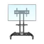 Soporte de Pantalla con Ruedas / Compatible con Monitores de32 "a 75" / Base para Colocar Accesorios Adicionales / Vesa 200*200 -600*400