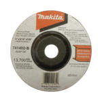 Disco abrasivo de desbaste para metal de 4 1/2 eje 7/8" espesor 6mm