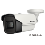 Bala TURBOHD 4K (8 Megapixeles) / Gran Angular 102º / Lente 2.8 mm / Exterior IP67 / IR EXIR 60 mts / dWDR