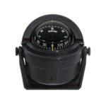 Brújula serie Voyager en color negro, cuenta con iluminación exclusiva NiteVu en color verde.