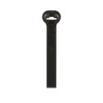 Cincho Dome-Top Nylon 6.6, 378mm largo x 7mm ancho, Color Negro. Paquete de 250 piezas