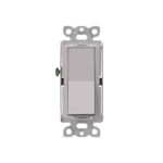 Switch un solo polo 15 Amp GRIS