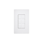 Caja de pared para contactos varios, 6 mini espacios.