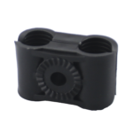 Paquete de 10 Sujetadores Plasticos Para Cable Coaxial de 1/2"