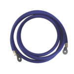 Cable para Baterías,  2.2 m Azul Calibre 2 AWG con Terminales de Ojo en Ambos Extremos