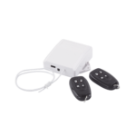 Receptor Universal con conexion directa al Keybus del panel de alarma con relevador auxiliar para abrir puertas de garage o aplicaciones de pulso momentaneo