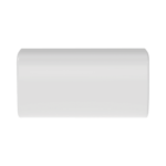 Unión recta, para uso con canaleta LD5, material ABS, Color Blanco