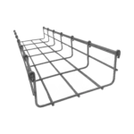 Charola Bimetálica Tipo Malla 54/150 mm, Ideal Para Utilizarse al Exterior o Zonas Húmedas, Hasta 129 Cables Cat6, Tramo de 3 Metros