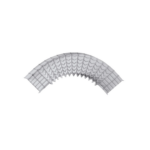 Curva Pre-Fabricada Horizontal de 90° con medidas de 54 mm de Peralte y 150 mm Ancho (54/150 mm)