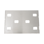 Cople para Uniones de Escalera de Aluminio / Plano / Peralte 3 1/4" / Incluye Tornilería