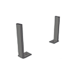 (CH-PBTB-EP) Pies base de escalera tubular