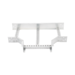 Derivación "T" Horizontal de Aluminio Perfil Z / Peralte 3 1/4" / Ancho 12"/ Radio 8" / Incluye Tornillería (CHTHEZ314R8X12AK)