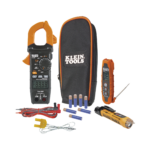 Kit de Prueba Eléctrica HVAC para Aire Acondicionado, Calefacción, Minisplits, etc. Medición de Voltaje CA/CC, Resistencia, Frecuencia, Capacitancia, Diodos, Temperatura, Ciclo, Micro Amperios CC.