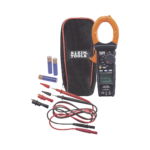 Amperímetro Digital de Gancho de Rango Automático de 2000 A CA, con Media Cuadrática Real y Baja Impedancia (LoZ).