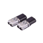 Bolsa con 25 conectores / Enchufables / Para 2 cables / compatibles en calibre 22 al 18 AWG