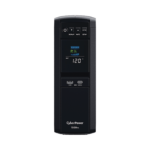 UPS de 1500 VA/900 W, Topología Línea Interactiva, Entrada 120 Vca NEMA 5-15P, Onda Senoidal Pura, Tipo Torre, Con 10 Tomas NEMA 5-15R