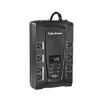 UPS de 825 VA/450 W, Topología Línea Interactiva, Entrada 120 Vca NEMA 5-15P, Tipo Gabinete Compacto, Con 8 Tomas NEMA 5-15R