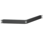 Tapa Ciega Para Rack Estándar de 19in, Angulado, de Acero, 1UR, Color Negro