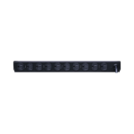PDU Básico Para Distribución de Energía, Con 10 Tomas NEMA 5-15R Traseras, 1UR, 15 Amp, 120 Vca