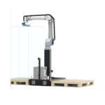 Solución de Paletizado Dobot / Carga Máxima 20 kg / Cadencia 8-13 Piezas/min / Visualización 3D en Tiempo Real / Configuración en 30 Min / IP54