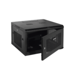 Gabinete Fijo para Montaje en Pared con Puerta Perforada, 6UR (600 x 372 x 600 mm) (An. x Al. x Prof.)