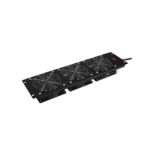 Kit de 3 Ventiladores para Montaje en Rack de 19 in, Alimentación 120 Vca con Plug NEMA 5-15P, 3 UR, Color Negro