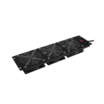 Kit de 3 Ventiladores para Montaje en Rack de 19 in, Alimentación 220 Vca con Plug IEC C14, 3 UR, Color Negro