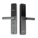 Cerradura Inteligente / Wi-Fi / Bluetooth  / Códigos Temporales Para Visitantes / Lectura de Huella / Lectura de Tag / Contraseña /  Botón para Timbrar / Apertura Remota /  Alarma Anti-intrusión /  No Requiere HUB