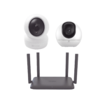 Kit de Camaras Wi-Fi Para Interior, Incluye 1 pieza CS-H6 / 1 Pieza C6N / 1 Pieza de Router DS-3WR15X / Seguimiento Inteligente / Ranura para Memoria / Audio de Dos Vías / Wifi 6 / 4 Puertos 1000 Mbps
