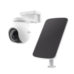 Kit de Cámara de Batería Recargable  y Panel Solar / Wi-Fi / Almacenamiento Gratuito en Memoria Interna de 32 GB / Incluye 1 pieza de CS-HB8 y 1 Pieza de CS-CMT-SOLARPANEL-E