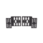 Kit de Soportes Para Instalación de PDUs Verticales, en Racks de 4 Postes de Panduit, Color Negro