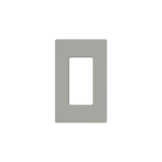 Placa de pared 1 espacio, para atenuador (dimmer), switch ó control remoto PICO inalámbrico.