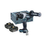 Taladro Atornillador BL 18 V 5 Ah LXT 130 Nm 2 Velocidades (0-550 0-2100 rpm). Incluye 2 Baterías de 18 V, Cargador rápido, 2 Puntas doble y Maletín Makpac.