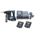 Martillo rotatorio inalámbrico con Cargador y Baterías 17 mm (11/16") Motor Sin Carbones LXT de 18V
