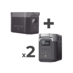 Kit de Estación de Energía Portátil 2048Wh + 2 Baterías Externas 2048Wh (6144Wh Totales)