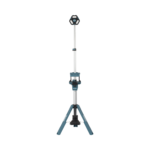 Lampara con Torre para Iluminación Inalambrica con tres Cabezales Multidireccionales , se extiende hasta 2.2 metros, Utiliza batería LXT® Litio�??Ion de 18V.