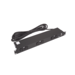 PDU Básico de Montaje en Rack, Con 6 Salidas Frontales NEMA 5-15R,  Enchufe de Entrada NEMA 5-15P, de 19in, 1UR, 15 Amp, 120 Vca