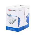 Bobina de Cable de 305 m (1000 ft) Cat 6 / 100% Cobre / Color Blanco / Uso en Interior / PVC