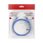 Cable de Parcheo (Patch Cord) / UTP / Cat. 6 (24 AWG ) / 0.50 Metros / Color Azul / Ideal para PoE+ / Interior