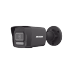 [Dual Light] Bala IP 4 Megapixel / Color Negro /  Lente 2.8 mm / 30 mts IR + 30 mts Luz Blanca / Micrófono Integrado / ACUSENSE Lite / Exterior IP67 / H.265 / PoE  / Micro SD