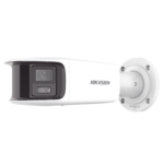 [FlexVu] [ PROTECCIÓN ACTIVA ] Bala IP Panorámica 8 Megapixel (4K) / 2 Lentes 4 mm (180°) / Imagen a Color 24/7 (ColorVu) / PoE / WDR 130° / IP67 / ACUSENSE / Luz Estroboscópica y Alarma Audible / 40 mts Luz Blanca / Micro SD