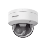 Domo IP 4 Megapixel / Lente 2.8 mm / Dual Light (40 mts IR + 40 mts Luz Blanca) / Darkfighter S / Exterior IP67 / IK10 / Microfono Integrado / WDR 130 dB / 4 Analíticos: AcuSense, Deteccion Facial, Conteo de Personas por Cruce y Zona