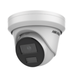 Turret IP 6 Megapixel  / Lente 2.8 mm / 40 mts IR / Exterior IP67 / Micrófono Integrado / DARKFHGITER / PoE / Alarmas y Audio I/O / ONVIF / Micro SD / 4 Analíticos: AcuSense, Deteccion Facial, Conteo de Personas por Cruce y Zona